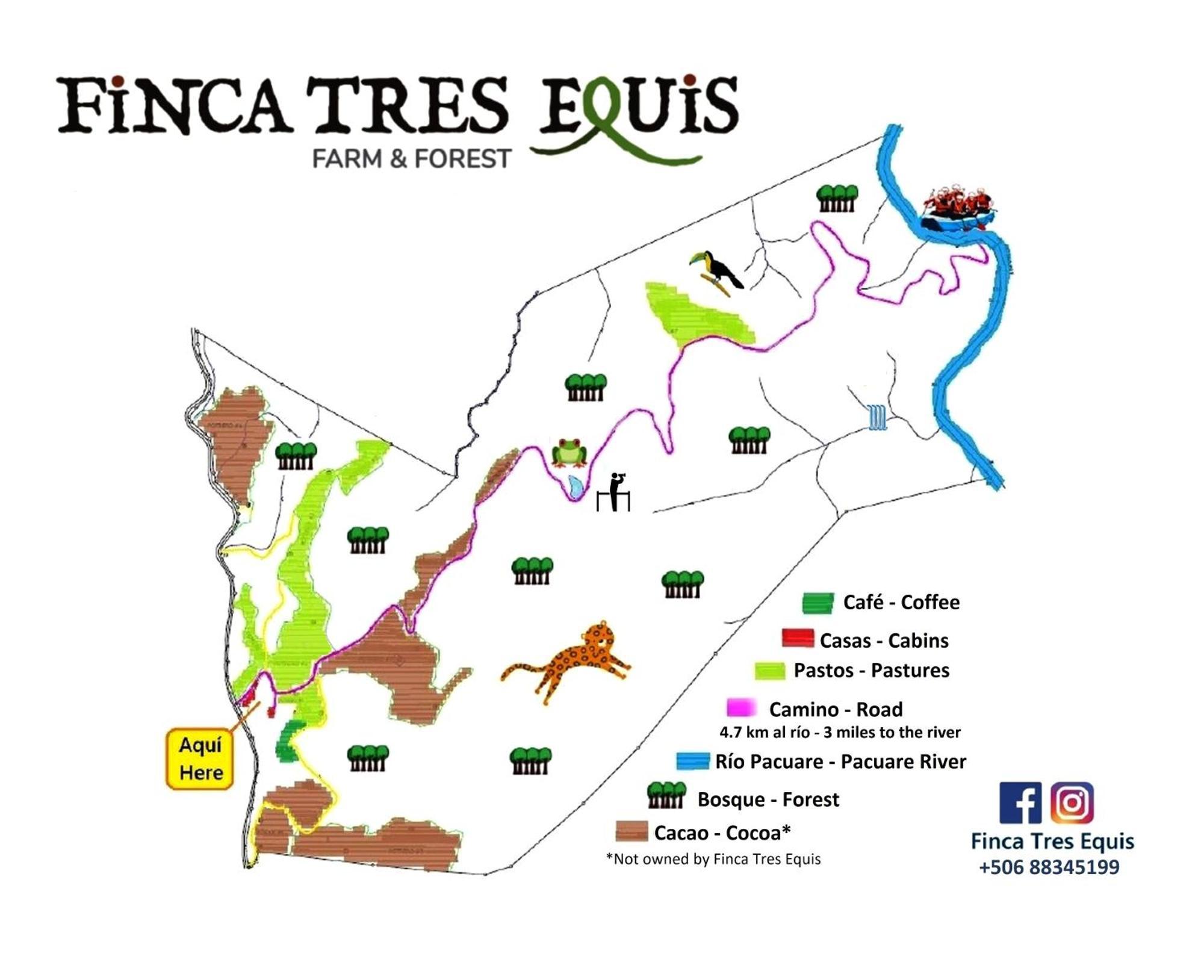 Finca Tres Equis - Farm And Forest Exterior photo
